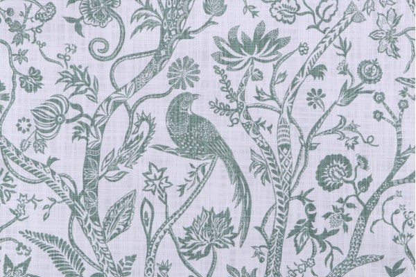 Lacefield Astoria-Danish Linen Fabric in Eucalyptus