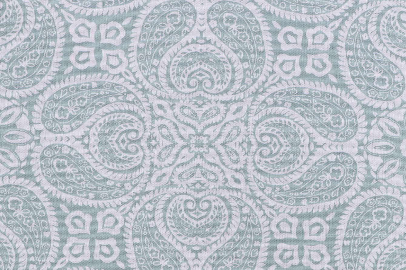 Tibet Seafoam Spa fabric by Magnolia Home Fashions