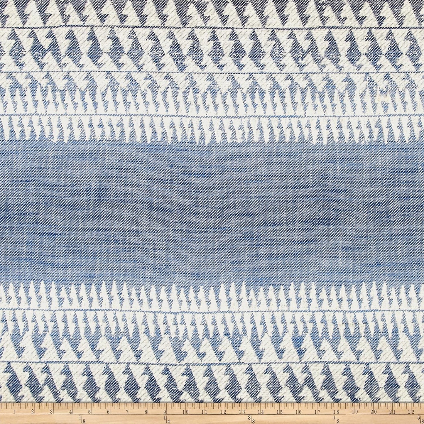 Birds Jacquard Indigo by Justina Blakeney