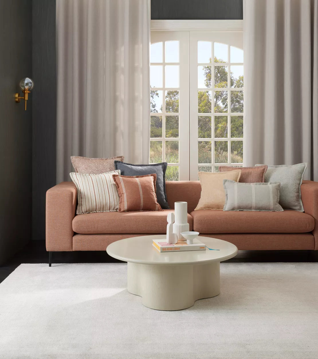 Allora Terracotta by Warwick Fabrics (Remnant)