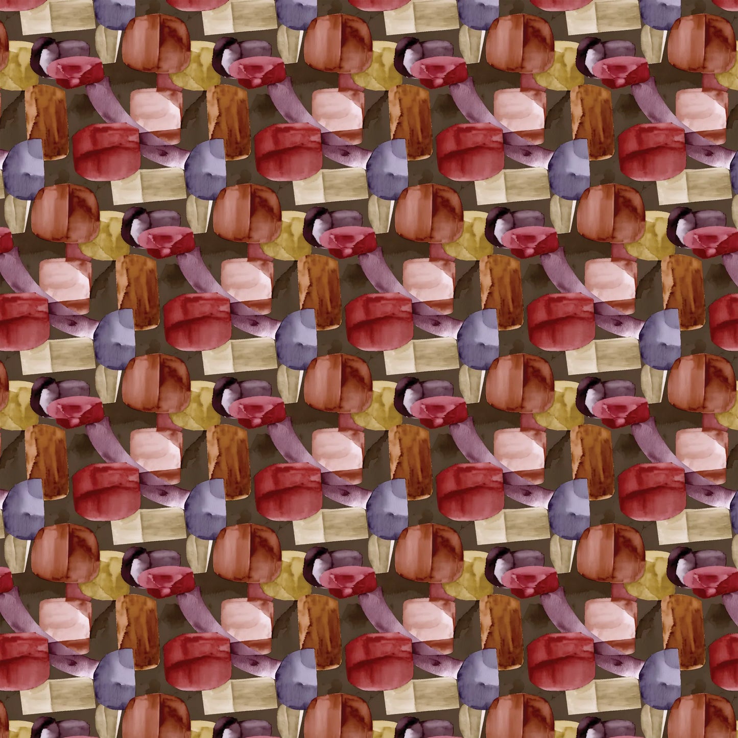 Allambie Aubergine by Warwick Fabrics