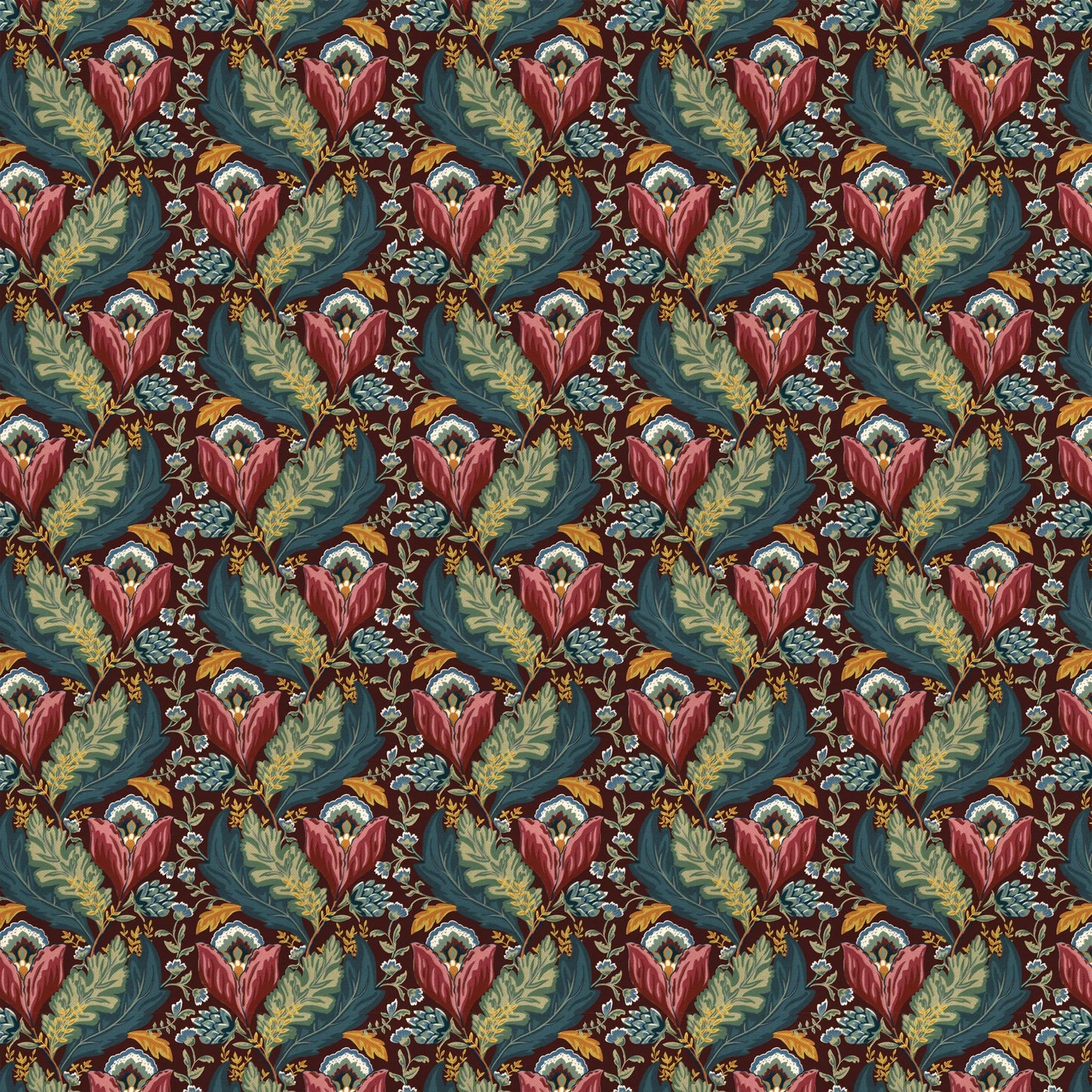 Sheffield Mulberry by Warwick Fabrics