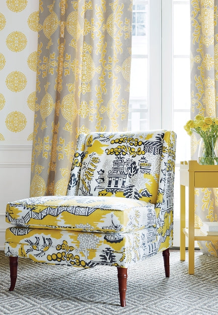 Thibaut Lemon Grey Anna French Luzon
