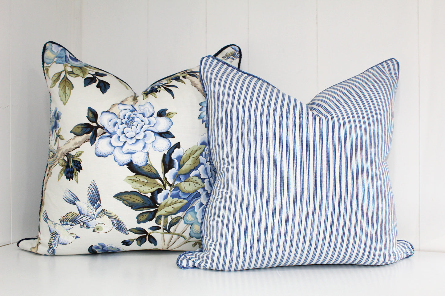 Luna Denim Ticking by P Kaufmann