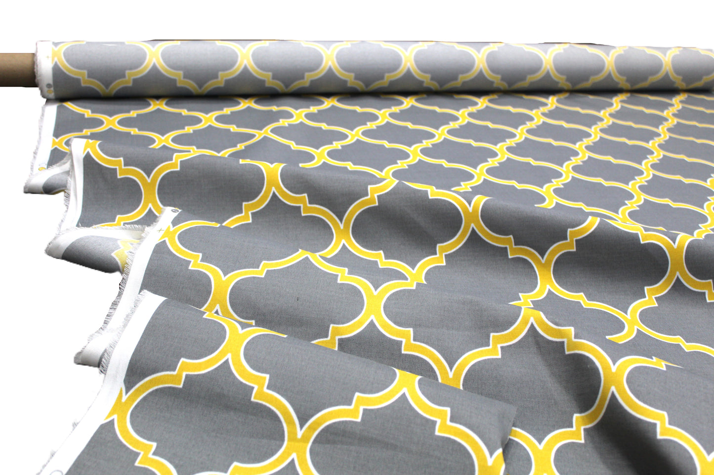 Grey and gold Outdoor Upholstery fabric