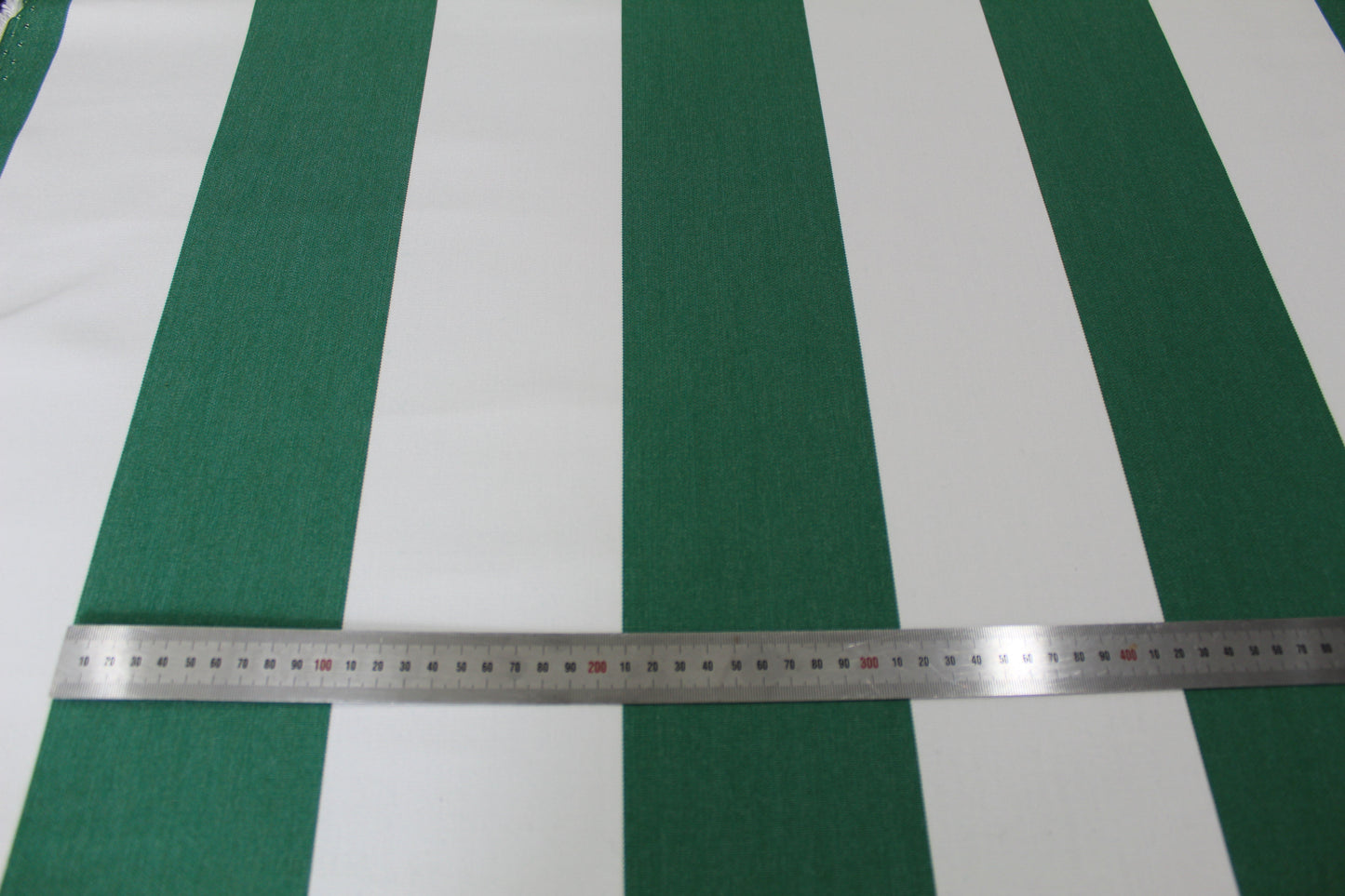 Sunbrella Green Bar Stripes