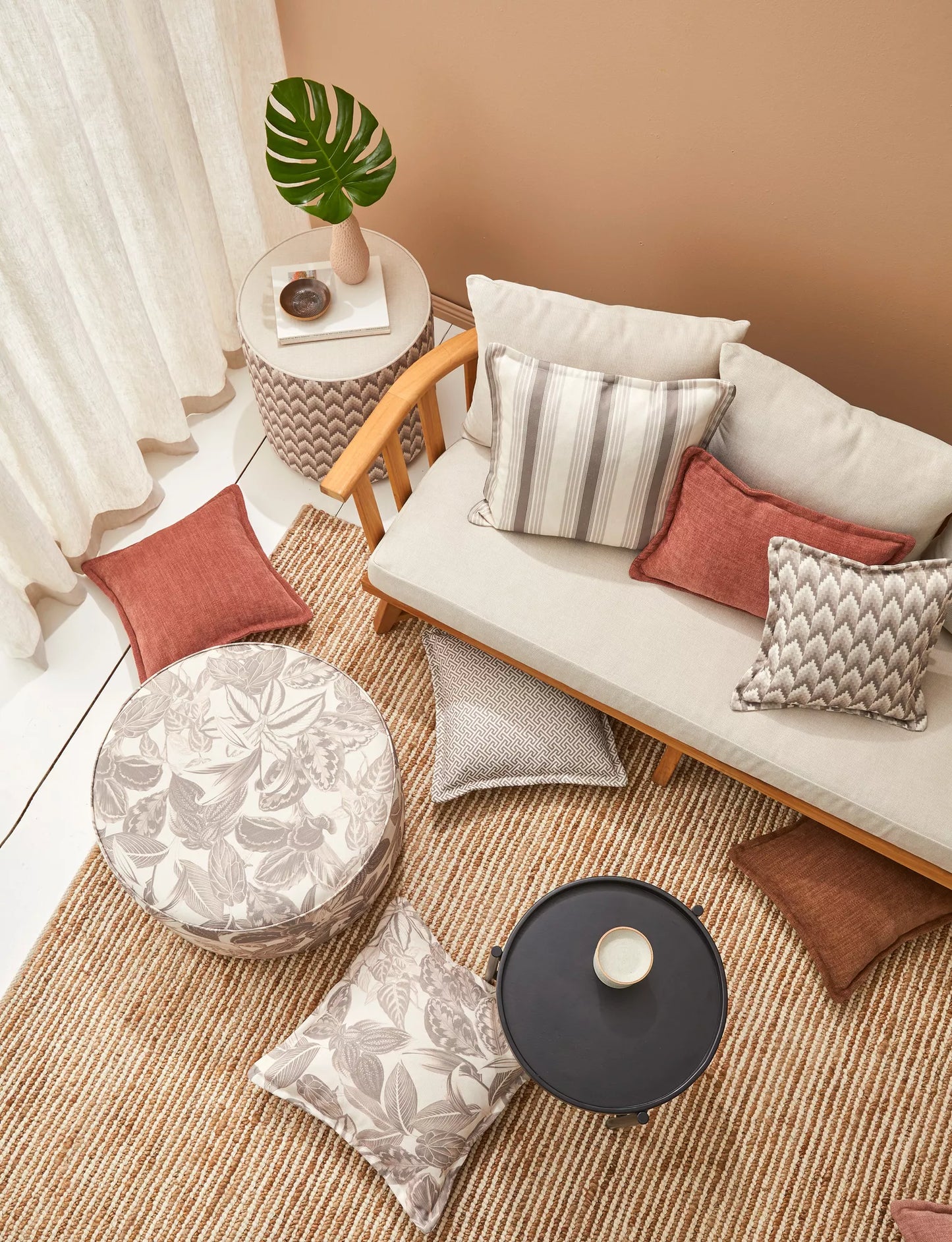 Macaulay Charcoal by Warwick Fabrics