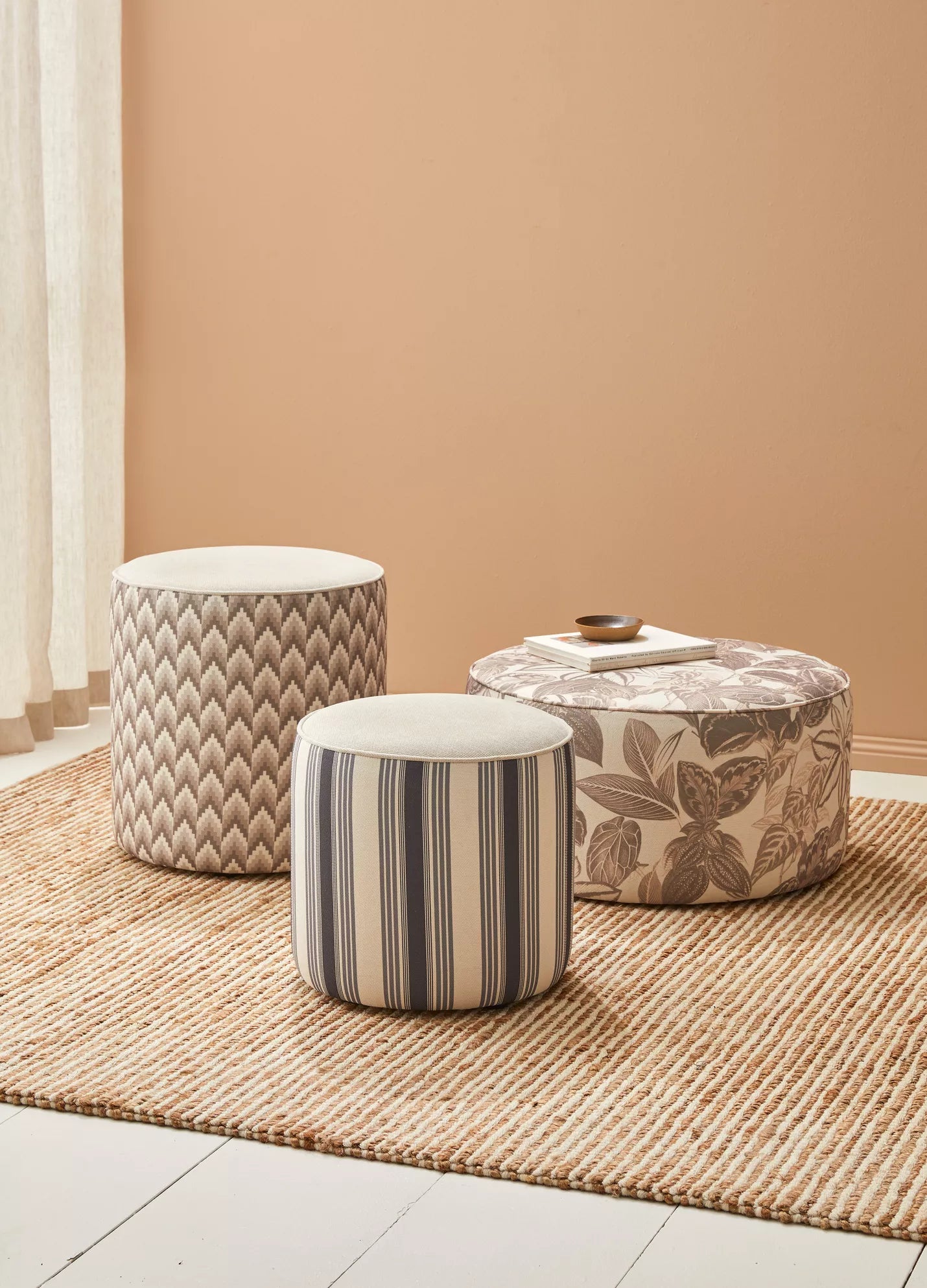 Macaulay Charcoal by Warwick Fabrics