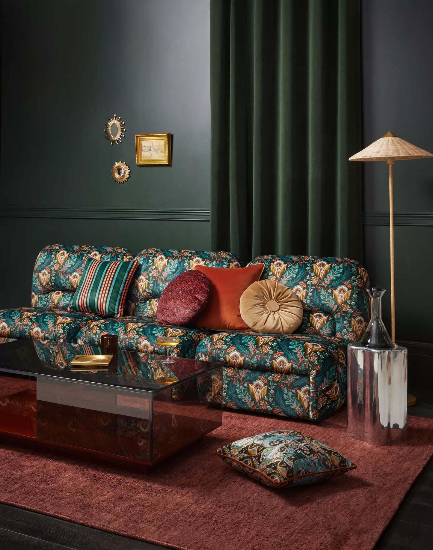 Rydel Mulberry by Warwick Fabrics