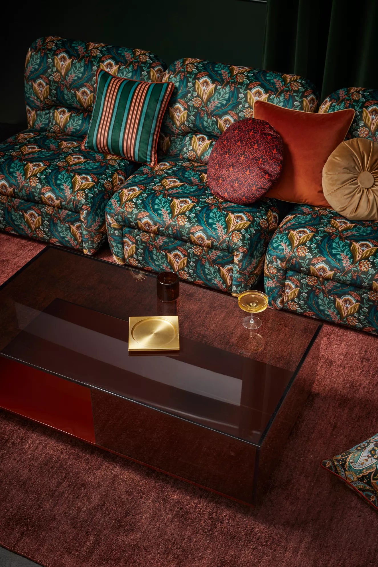 Rydel Mulberry by Warwick Fabrics