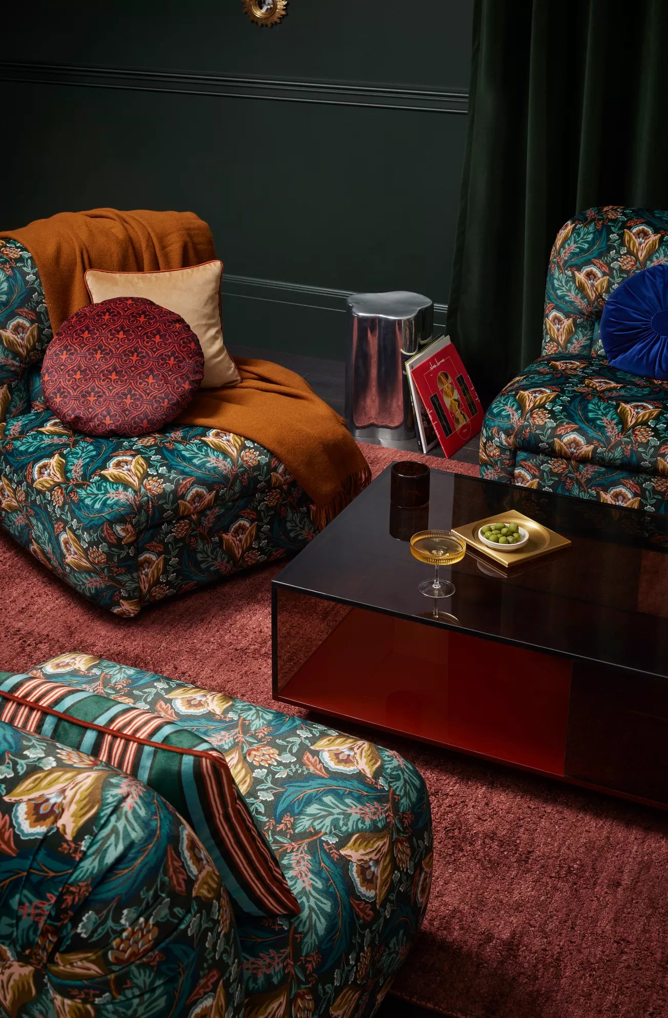 Rydel Mulberry by Warwick Fabrics