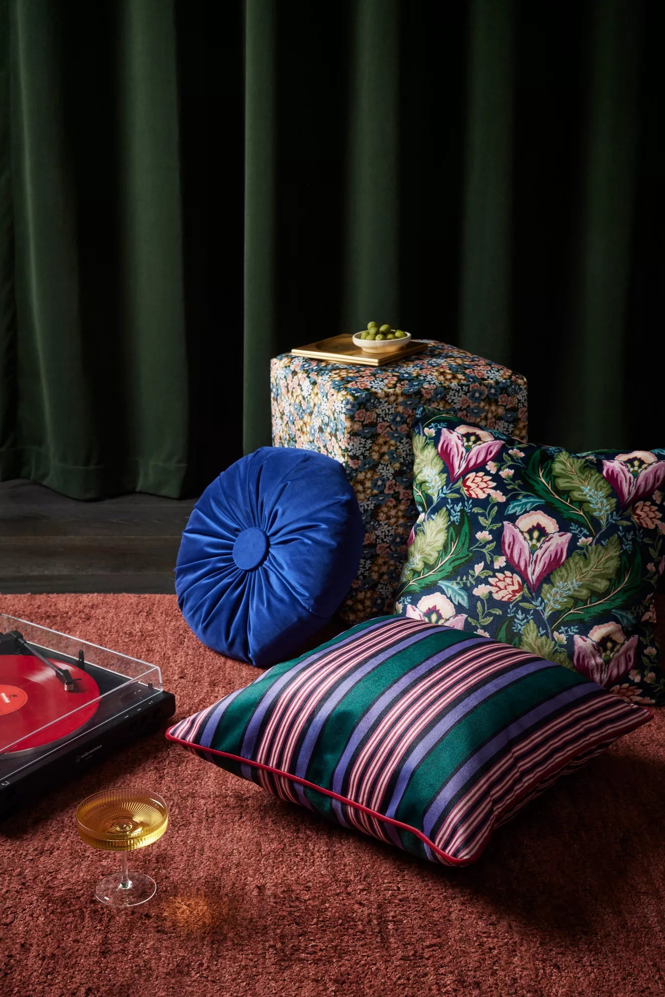 Rydel Mulberry by Warwick Fabrics