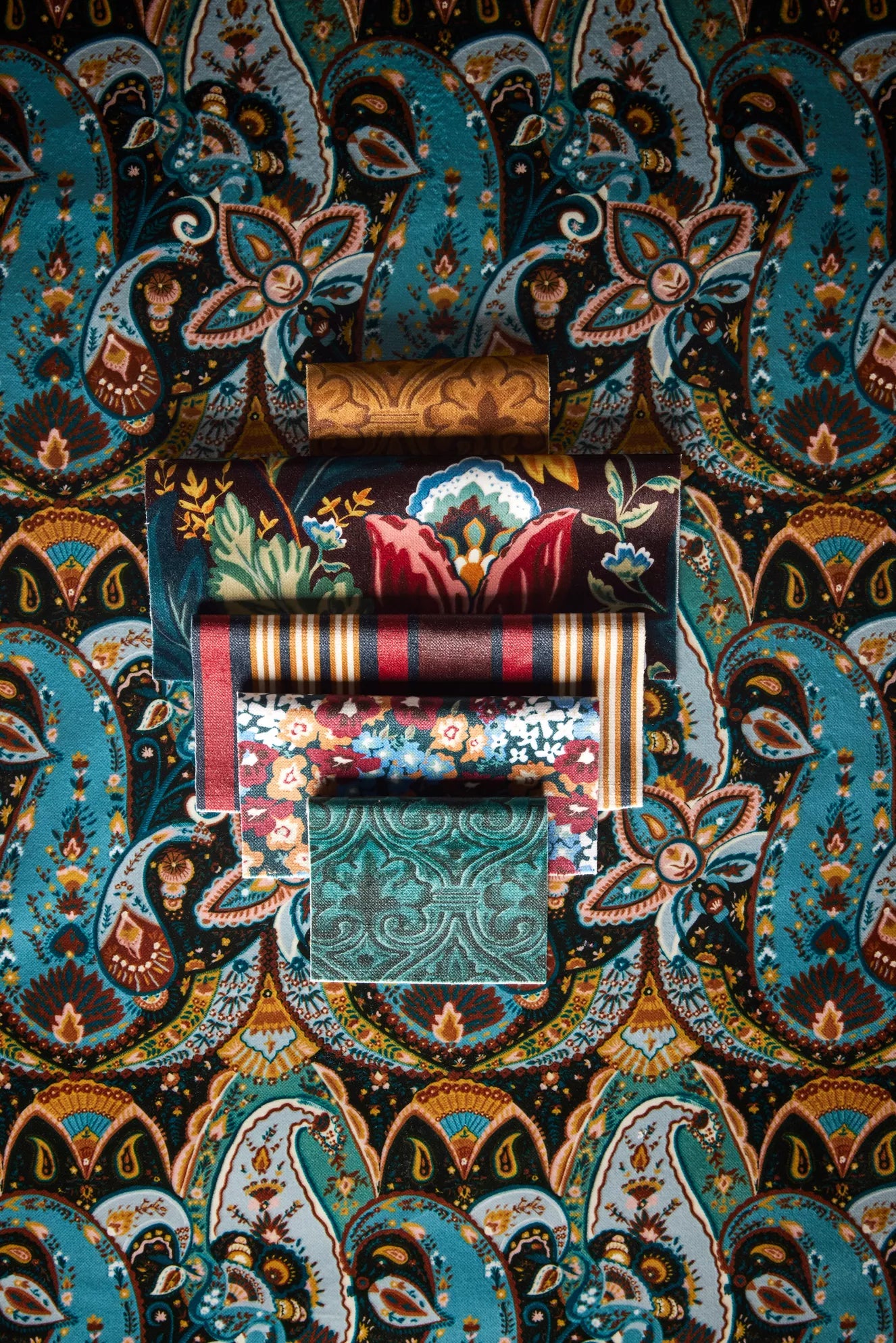 Rydel Mulberry by Warwick Fabrics