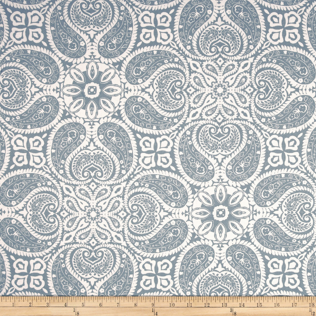 Tibet Sky Blue fabric by Magnolia Home Fashions