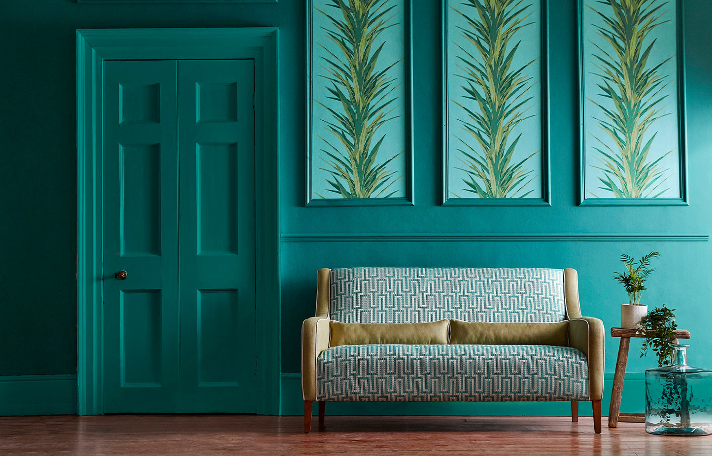 Linnean Weaves Linnean Tropical Palm by Sanderson