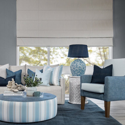 Sky Blue Hampton Style Fabric range