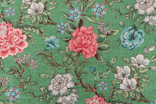 Garden Hot Pink Floral fabric