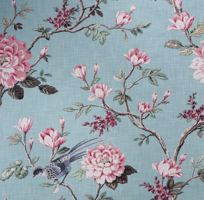 Blue and dusty pink Joybird by Covington
