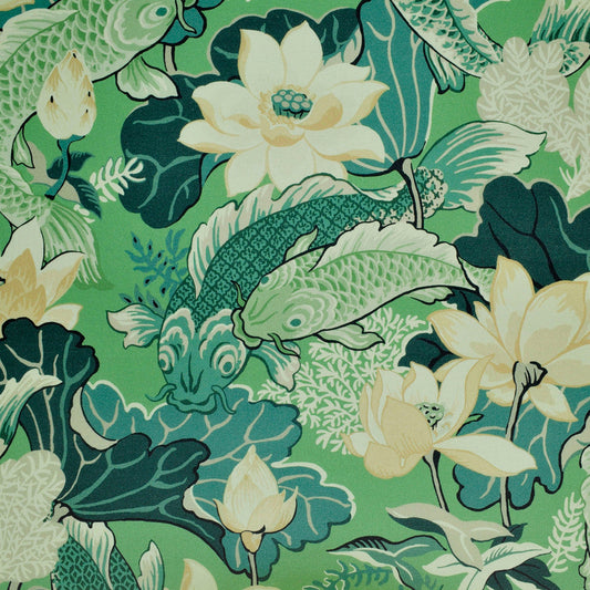 Lotus Pond Eucalyptus Fabric