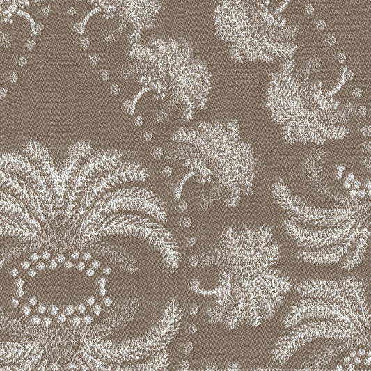 Pearl Paisley Palm Fabric 3Beaches Textiles