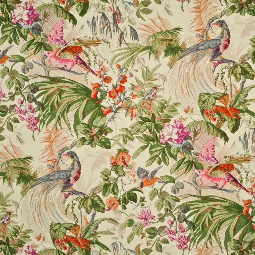 Ralph Lauren Sanctuary Floral Coconut LCF68148F Archival Tropical Florals Multipurpose Fabric