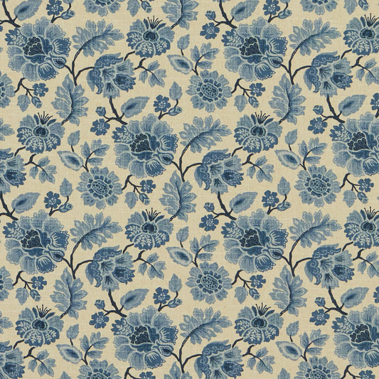 Amboli Indigo by Warwick Fabrics
