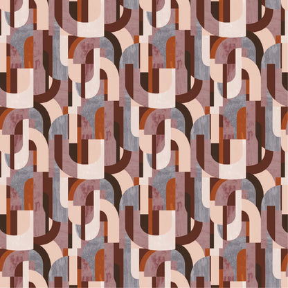 Bauhaus Teak By Warwick Fabrics
