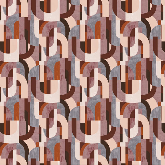 Bauhaus Teak By Warwick Fabrics