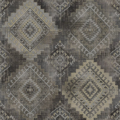 Soumakh Charcoal by Warwick Fabrics