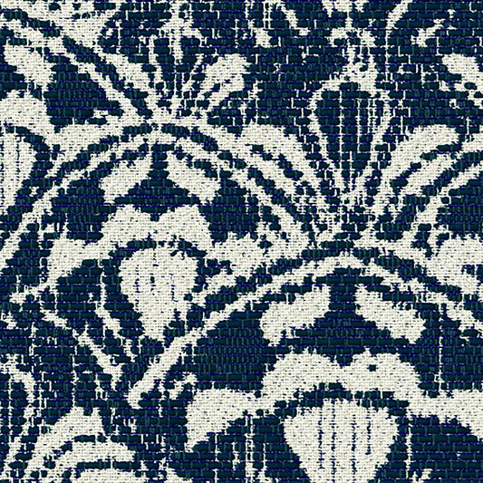 Feather Indigo by 3Beaches Textiles