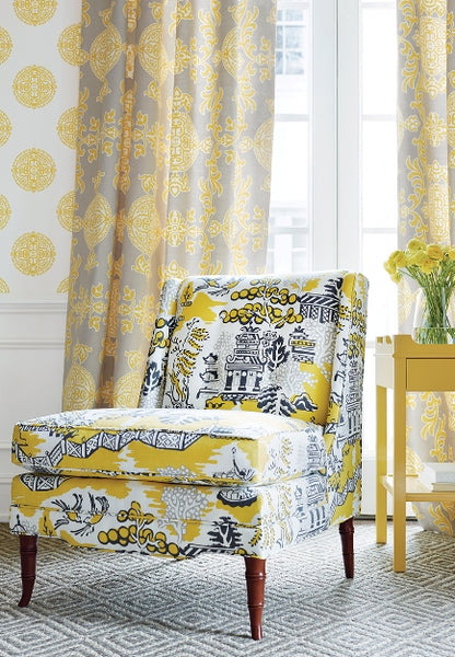Thibaut Lemon Grey Anna French Luzon