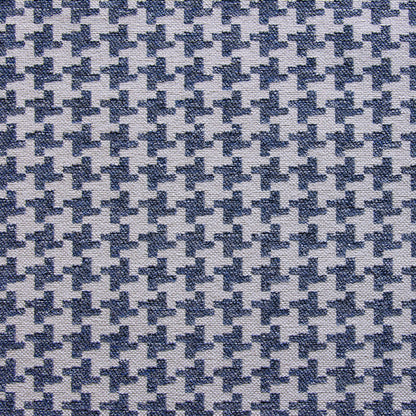 Houndstooth Royal by Profile Fabrics