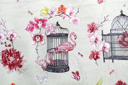Bird Cage Toile Tapestry Fabric