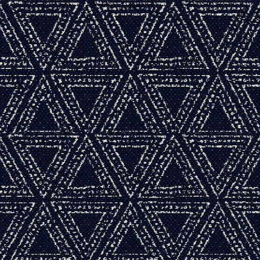 Stippled Triangle Midnight 3Beaches Textiles