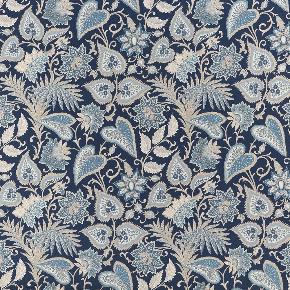 Etienne Sapphire Jacquard  by ILIV Fabrics