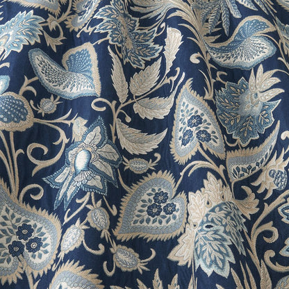 Etienne Sapphire Jacquard  by ILIV Fabrics