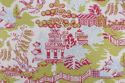 Thibaut Green Raspberry Anna French Luzon