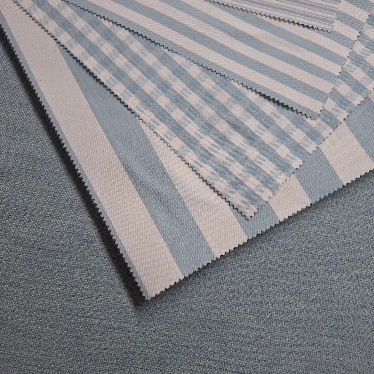 Sky blue Upholstery grade fabric