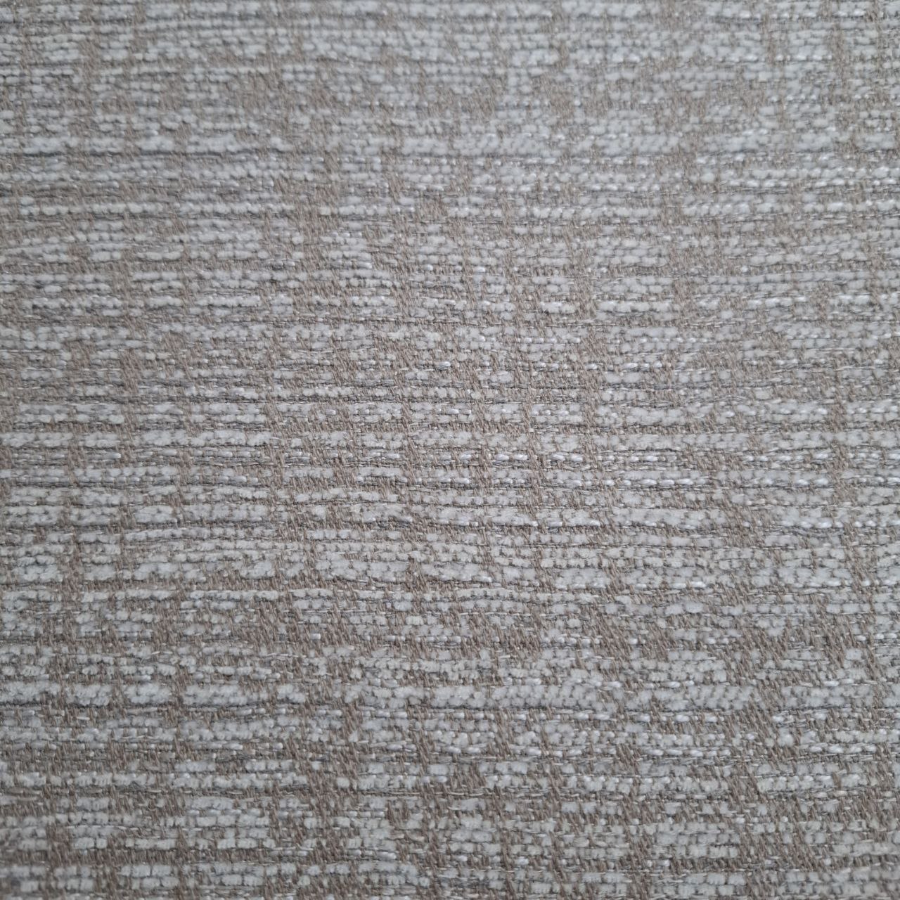 Beige and creamy weaved upholstery fabric