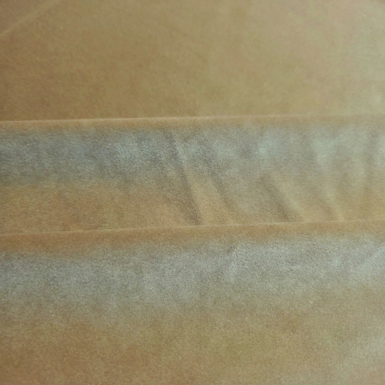 Camel Velvet Upholstery Fabric