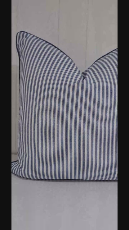 Luna Denim Ticking by P Kaufmann