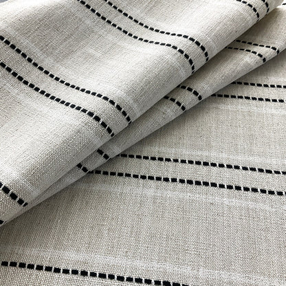 Fowler Onyx Stripe by Exquisite Fabrics