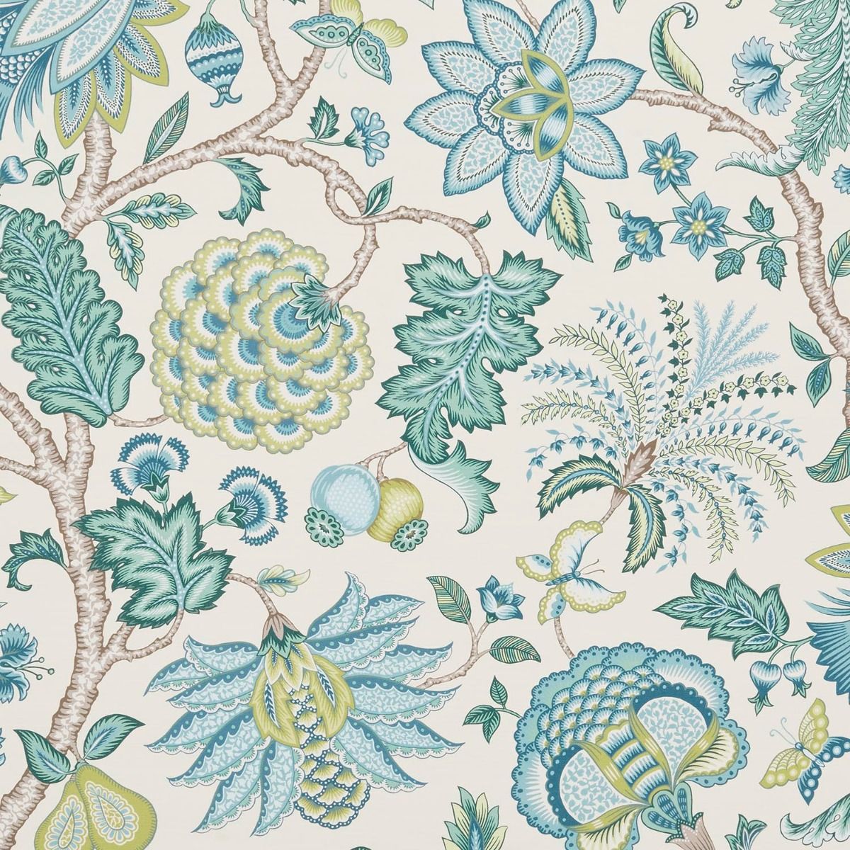 Tree of Life Juniper  by ILIV Fabrics